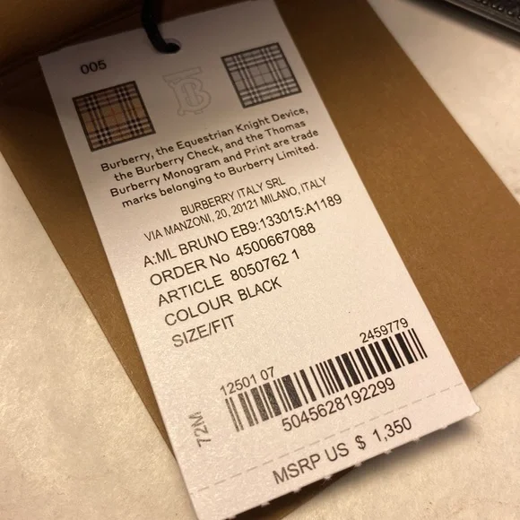 Burberry black A:ML Bruno EB9 - Picture 11 of 13